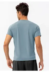 Nueva Llegada, Venta al Por Mayor, Camisetas Personalizadas de Alta Calidad para Hombre, Corte Regular, Estilo Vintage, Cuello Redondo, Personalizables, 100% Algodón - Product Image 4