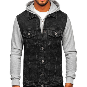 Vestes à capuche pour hommes Custom Designer Fashion Selvedge Repairs Oversize Blanket Lined Vestes pour hommes, vestes pour hommes, veste pour homme - Product Image 3