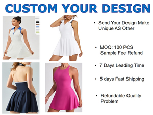 Uniforme de Tenis Cómodo para Mujer, Ropa de Equipo con Logotipo Personalizado, Uniforme Ligero de Tenis de Alta Calidad para Mujer - Product Image 5