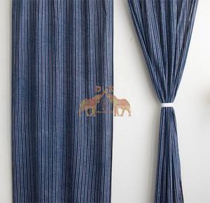 Handmade Cotton Striped Printed <b>Curtain</b> Set Beautiful Door and Window <b>Curtain</b> Set <b>For</b> Home and Hotel - Product Image 5