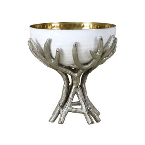 Tazón de dátiles con forma de flor con color dorado, vajilla de mesa de cocina más vendida, cuencos de comida y dulces hechos en la India - Product Image 5