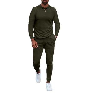 Chándal de alta calidad para hombre, traje de chándal personalizado, logotipo personalizado, venta al por mayor - Product Image 1