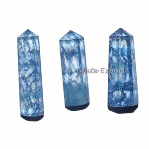 Cuarzo de oro piedra 12-facetas Vogel punto lápiz proveedor - Product Image 6