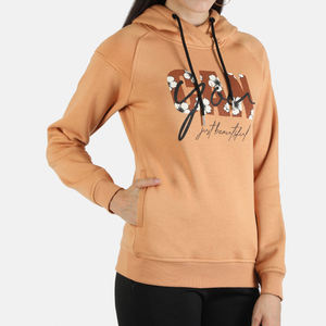 Última moda superventas mujeres sublimación impresa sudaderas con capucha con logotipo personalizado invierno mujeres Sudadera con capucha de manga larga - Product Image 3