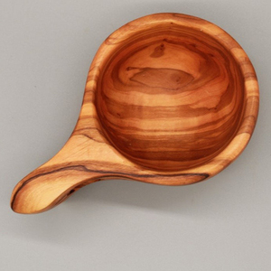 Nouveauté Vintage brillant poli produit attrayant petites tasses à thé et café en bois verres cadeau Unique boisson chaude et froide - Product Image 4