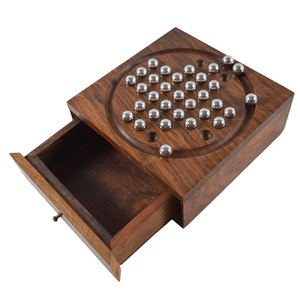 Nouvelle arrivée 2023 jeux en bois jeux de divertissement pour adultes enfants plateau amusant disponible à un prix abordable Six jeux avec boîte - Product Image 3