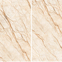 Carreaux de sol en céramique de décoration artificielle grise Code HS 60x60 Effet marbre Types de sol en porcelaine Carreau de sol en marbre