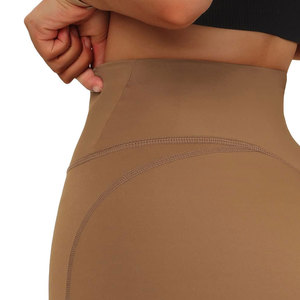 High-waist Fitness <b>Shorts</b> Women's <b>Tight</b> Breathable Leggings Yoga Pants for sale in reasonable price - Product Image 3