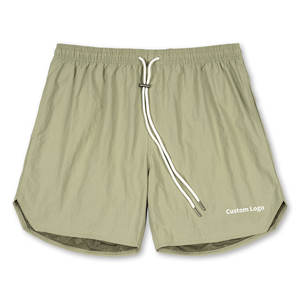 Men's Custom Print Gym Shorts 5 Inch Polyester/Cotton <b>Canvas</b> <b>Plain</b> Dyed High Waist Drawstring Closure Quick Dry Breathable - Product Image 2