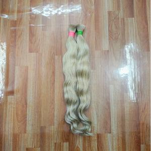 Extensions de cheveux blonds lisses faciles à installer, résistantes à la chaleur, pour utilisation en salon, disponibles en qualité et prix d'exportation - Product Image 1