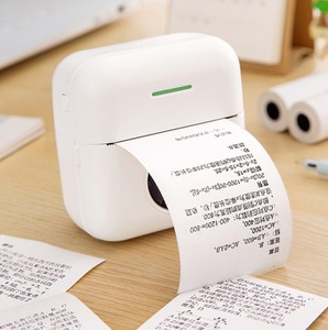 Mini-Drucker tragbarer Taschen-Thermodrucker Papier kabelloser intelligenter Drucker für Foto-Bild Büroreceipt-Etikett - Product Image 6
