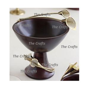 Fantastic Design Wooden Food Serving Bowl <b>Prime</b> Quality Round Shape Fruits Snacks Serving Bowl <b>For</b> <b>Sale</b> - Product Image 6