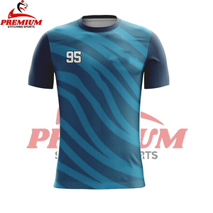 Maillot de football de qualité supérieure vêtements d'équipe personnalisés unisexe chemise de sport légère tissu polyester haut d'entraînement de football confortable - Product Image 5