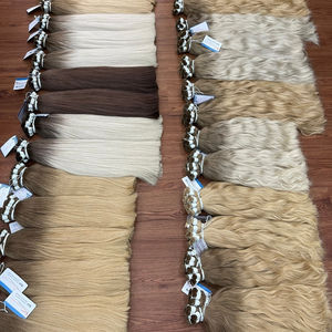 ผมต่อทำจากผมมนุษย์หยักศกธรรมชาติ50% ผมคุณภาพสูงจากเวียดนาม - Product Image 1