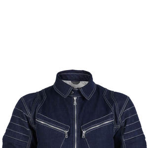 Veste de style vintage pour homme, logo/couleur personnalisés, veste en jean pour homme, légère, respirante, anti-froissement, décontractée, couleur unie - Product Image 6