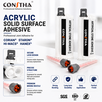 Colle acrylique pure bicomposante 50 ml pour surfaces solides et collage de carreaux