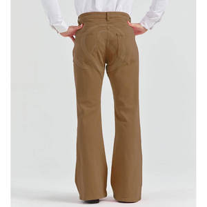 Latest Design Custom <b>Men</b> <b>Flare</b> Pants 100% Cotton Lightweight Casual Mid Waist Comfortable OEM Service - Product Image 6