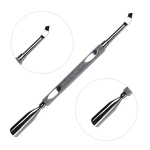 Empujador de cutículas de uñas profesional OEM, Producto multifuncional de acero inoxidable, herramientas de belleza, empujadores de cutículas para el cuidado de las uñas - Product Image 1