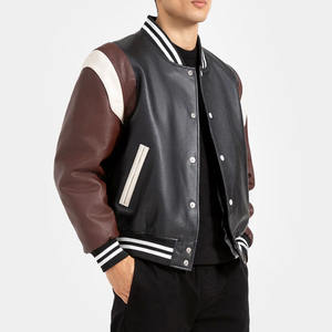 Breathable Unisex Coated Canvas Formal Varsity <b>Jackets</b> Custom Front Waterproof Windproof Wholesale College Baseball <b>Jackets</b> - Product Image 4