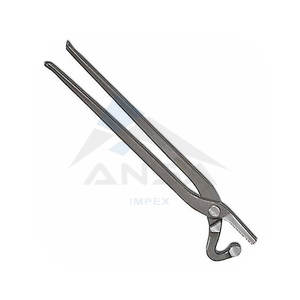 Clinques de sabot de maréchal-ferrant robustes de qualité supérieure outil de clincher d'ongle de col de cygne professionnel pour l'entretien de chaussure de sabot de cheval Durable réutilisable - Product Image 3