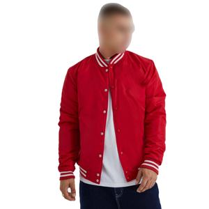 Chaqueta Varsity de Alta Calidad para Hombre, con Parches Recubiertos, Logotipo Bordado Personalizado, Impermeable y Resistente al Viento, Venta al Por Mayor - Product Image 6