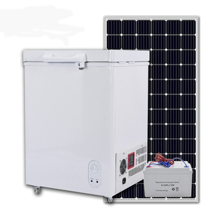Congelador Solar Horizontal de Una Puerta, Portátil, para Mantener la Frescura, con Carga Solar, Venta al Por Mayor - Product Image 1