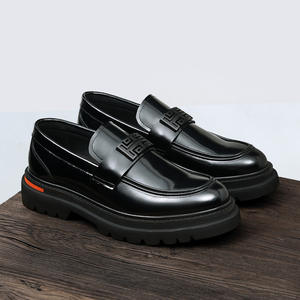 รองเท้าหนังวัวแท้แบบอ็อกซ์ฟอร์ด พร้อมส้นรองรับแรงกระแทกและดีไซน์กันลื่น รองเท้าหนังสำหรับสุภาพบุรุษ - Product Image 3