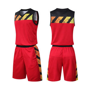 Ensemble de maillots de basket-ball de haute qualité, shorts respirants à séchage rapide, fournisseur en gros - Product Image 6