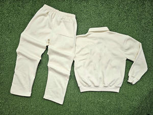 Conjunto Deportivo Personalizado Unisex de Sudadera y Pantalones de Chándal Extra Grandes, con Capucha y Cremallera, de Felpa Gruesa 100% Algodón - Product Image 2