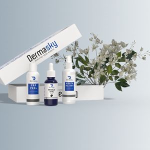 Prix authentique de haute qualité Dermasky Mandelic Acnil Peel Kit pour l'élimination de l'acné grasse Private Label Chemical Peel 2025 Offre Spéciale - Product Image 2
