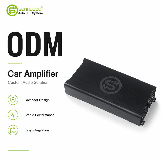 ODM Factory Direct Price Full Range Professional Power 12v 4 Channel Power Amplifier Car Audio