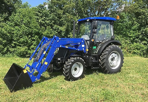 Tracteur LOVOL 35HP M754 75P 4x4 avec cabine et chargeur frontal de 450 kg de capacité de levage, châssis robuste, à vendre - Product Image 5