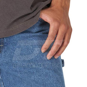 Lightweight Wholesale <b>Jeans</b> Shorts Comfortable <b>Elastic</b> <b>Waist</b> <b>Men</b> Thai Shorts For Online Sale - Product Image 5