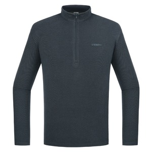 [Redface Headquarters] Camiseta con cremallera y tejido dobby suave para hombre REWMTSW23015 - Product Image 1