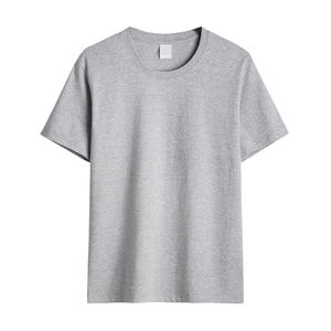 GAF 2024 nueva camiseta 100% de algodón, Camiseta básica suave para hombre, camiseta ajustada en blanco con logotipo personalizado para exteriores, Camiseta con cuello redondo - Product Image 3