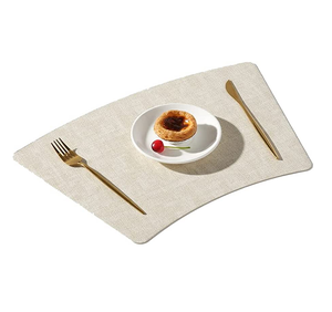 <b>Leather</b> Elegant <b>Placemat</b> Pad Dining Table Mat Heat Insulation <b>Placemat</b> Available All Size Natural Craft - Product Image 6