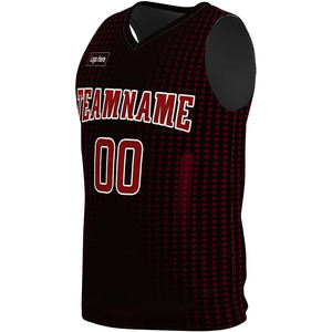 Camiseta clásica de baloncesto de malla vintage personalizada, ropa deportiva única con bordado y sublimación para jugadores de baloncesto - Product Image 5