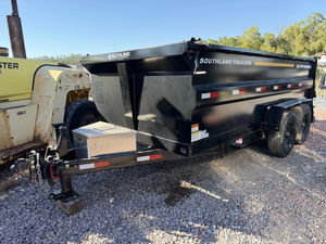 Remolque Volquete Mini Usado/Barato con Motor/Caja de Cambios, 2-4 Ejes, Tamaños 5'x10/5x7/5x8/6x10/7x16, Rampas de Alta Productividad - Product Image 1