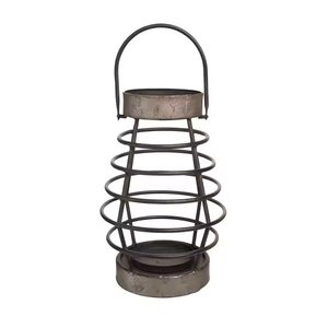 Fancy Decorative Iron Metal <b>Candle</b> <b>Lantern</b> With <b>Black</b> Finishing for Home and Christmas Decor Hanging <b>Lantern</b> Handmade Bulk - Product Image 1