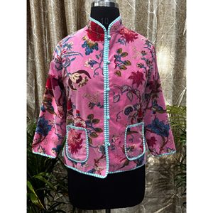 Chaqueta Bomber de Terciopelo Reversible y Elegante para Profesionales, Estilo Informal Redefinido, Deportiva, Corta, con Acabado Metálico, para Otoño - Product Image 1
