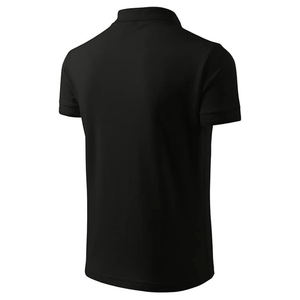 Golf de hombre de alto rendimiento para camisa Lona sólida Transpirable 100% algodón Logotipo personalizado - Product Image 5