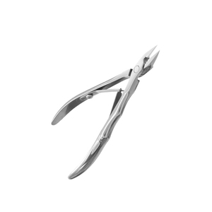 Coupe-cuticules en acier inoxydable à haute teneur en carbone avec lames aiguisées, pointe de 12 mm, pinces à cuticules confortables pour pédicure - Product Image 2