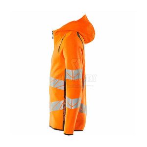 High Quality Customized Safety <b>Vis</b> <b>Hoodie</b> Water-Resistant Workwear with Logo Made in Pakistan - Product Image 2
