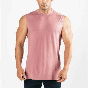 Gym Wear Tank Tops Hombres Camiseta sin mangas para la venta Ropa de culturismo Fitness Chaleco Tank Top - Product Image 3