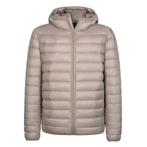 Manteau d'hiver décontracté pour homme Veste matelassée ultra douce et chaude Capuche imperméable Taille XS Toile Lavée Technique Fermeture Éclair - Product Image 4