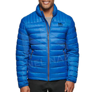 Chaqueta Acolchada Impermeable con Capucha y Logotipo Personalizado 2023 para Hombre, Chaqueta de Invierno de Alta Calidad con Cuello Alto y Tela de Lona Transpirable - Product Image 1