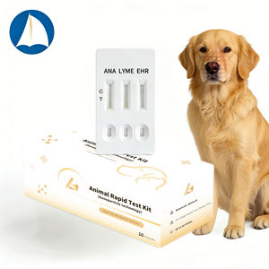 Dispositivo de Detecção de Anticorpos para Doenças Caninas a Preço de Fábrica ANA & Lyme & HER <span class=keywords><strong>Kits</strong></span> de Teste Rápido 3 em 1 para Animais de Estimação - Product Image 1