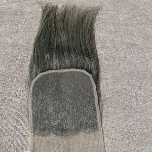 <span class=keywords><strong>Grey</strong></span> xoăn tóc con người Thụy Sĩ ren đóng cửa 100% Trinh Remy tóc liền mạch cái nhìn tự nhiên bền cao cấp chất lượng bán buôn - Product Image 2