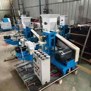 เครื่องผลิตอาหารสัตว์อัตโนมัติ เครื่องผสมสแตนเลส เครื่องบด เครื่องอัดรีด สำหรับฟาร์มปลา 220V - Product Image 4