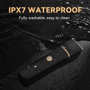 Afeitadora Corporal Eléctrica Recargable Tipo-C para Hombre, Resistente al Agua, con Cuchilla de Cerámica Reemplazable y Base - Product Image 4